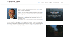 Desktop Screenshot of constructingleaders.com